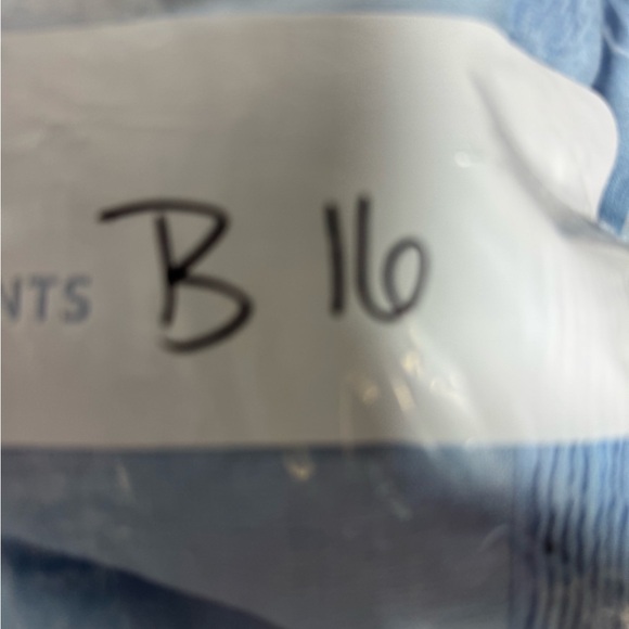 Men's Blue 100% Linen Long Sleeve Shirt Size 2XL - Picture 7 of 7